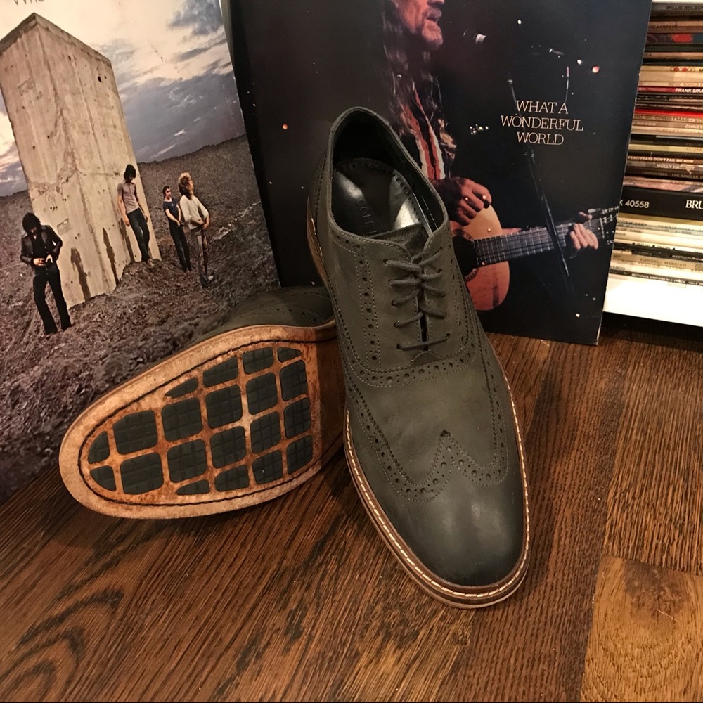 Cole Haan Wingtip Oxfords - 11 - Black